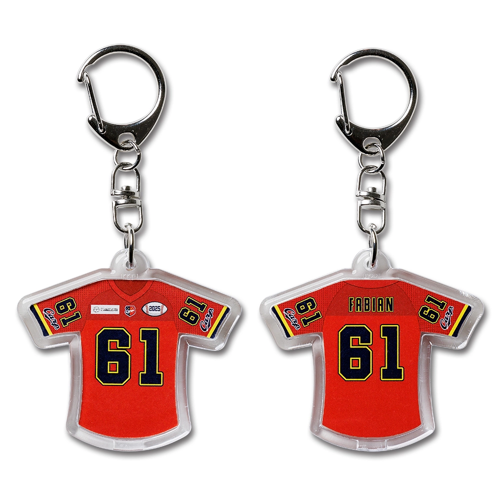 カープ 島内颯太郎100ホールドユニフォームキーホルダー ㊗️島内颯