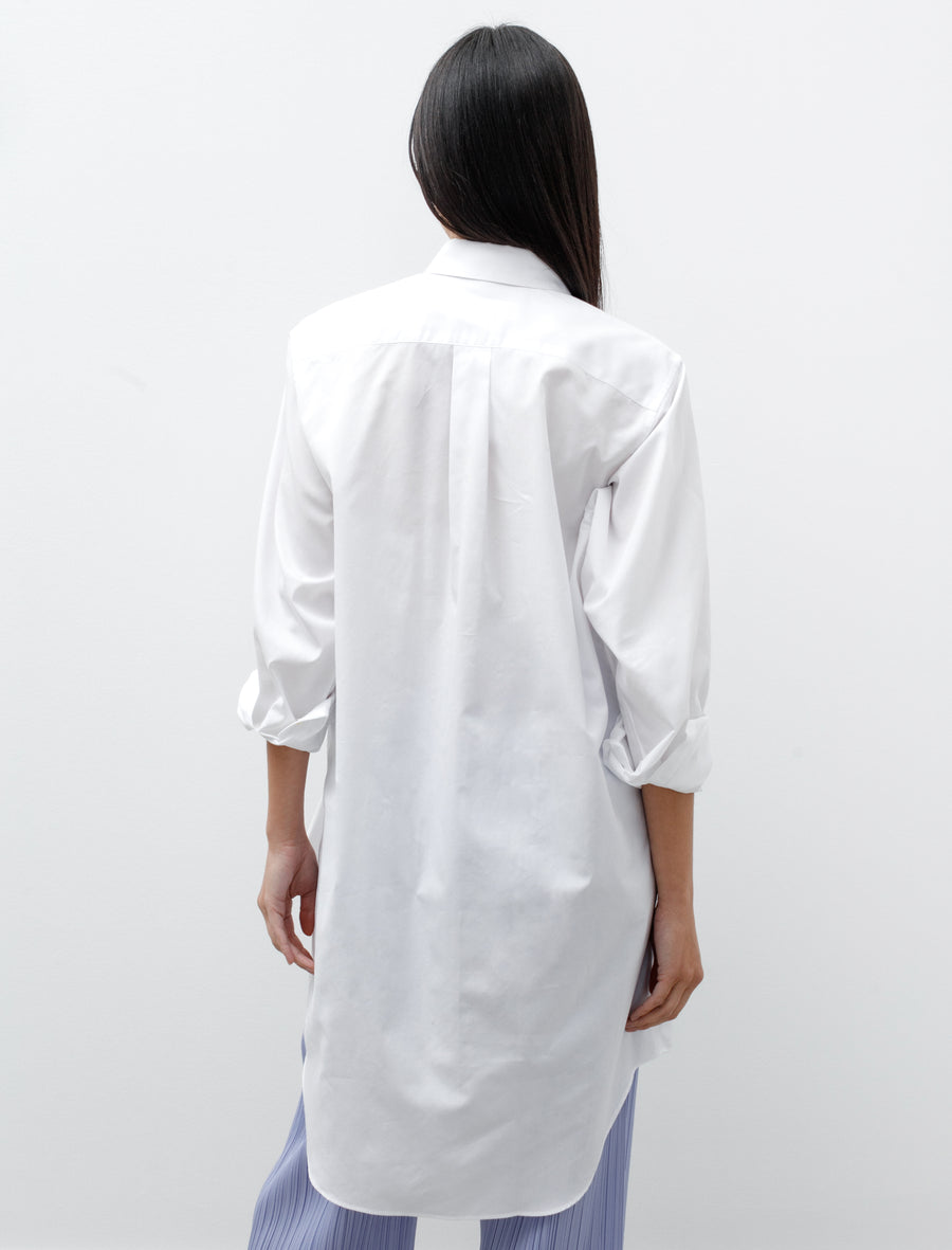 Comme des Garçons Comme des Garçons Long Abstract Ruffle Shirt