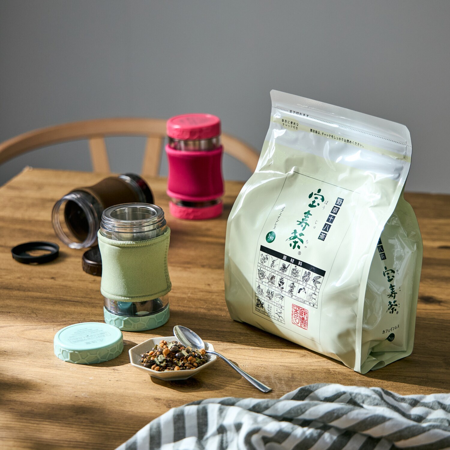 宝寿園 野草十八茶“宝寿茶”＆ T−Go mini- ショップチャンネル