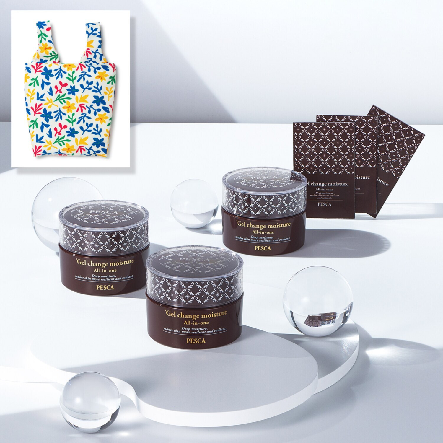 ペスカ トリプル薬用＆W美白！ シワ改善・美白ケア・ 肌あれ防止ケア