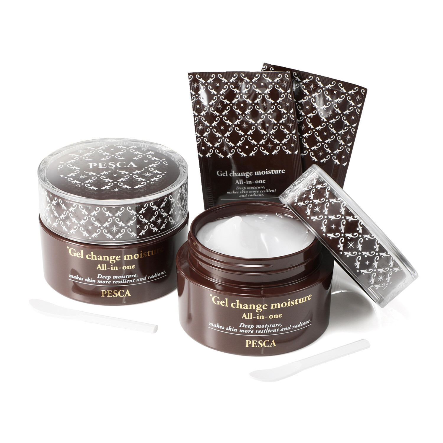 ペスカ トリプル薬用＆W美白！ シワ改善・美白ケア・ 肌あれ防止ケア