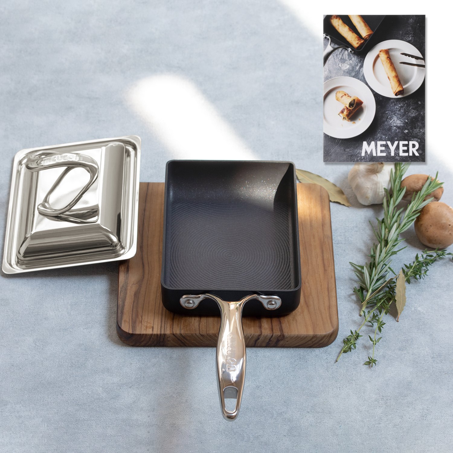 マイヤー サーキュロン エッグ＆スクエアパン- ショップチャンネル