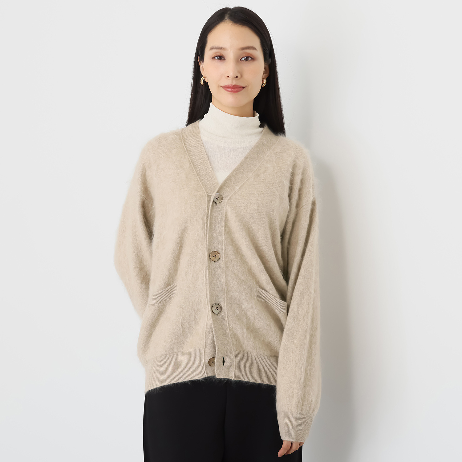 カシミコ カシミヤ100％ カーディガン- ショップチャンネル