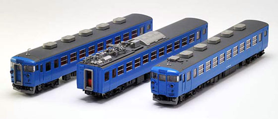 TOMIX 【3両SET】 JR 475系電車(北陸本線・青色)セット(M) TM-92405