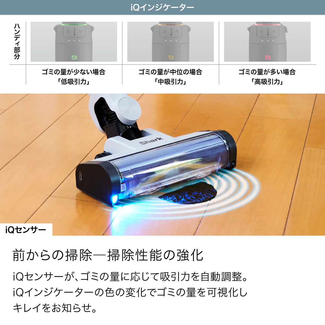 Shark EVOPOWER SYSTEM BOOST コードレススティッククリーナー LC600J