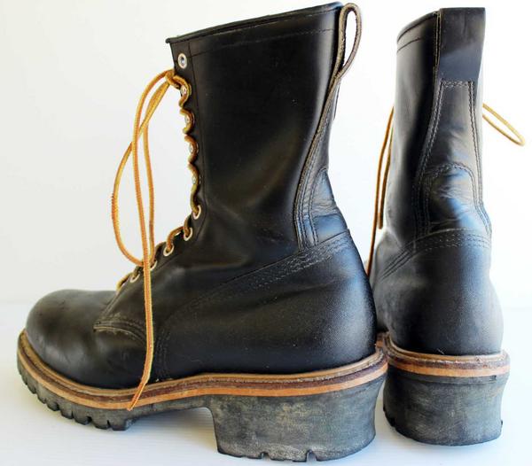 USA製 REDWINGレッドウイング ロガーブーツ PT91 黒 10.5B - Sixpacjoe