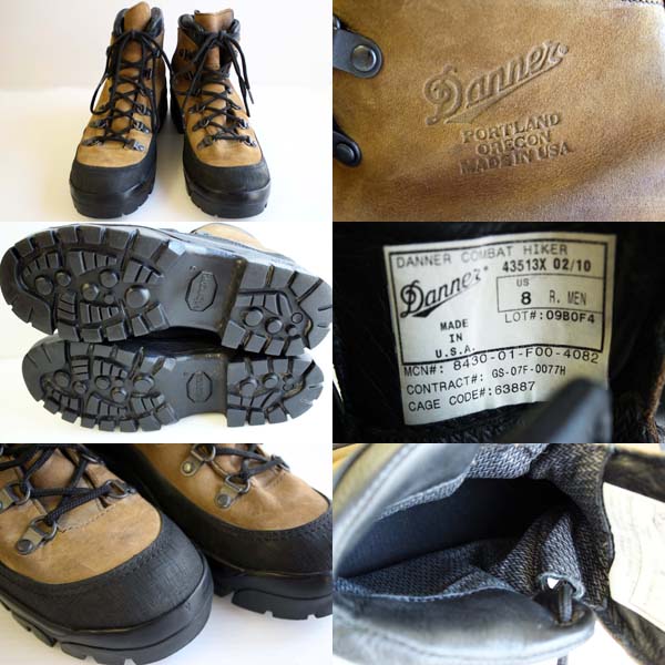 USA製 Dannerダナー COMBAT HIKER コンバットハイカー ブーツ 8