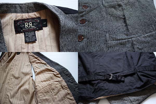 90s USA製 RRL ダブルアールエル ラルフローレン シンチバック