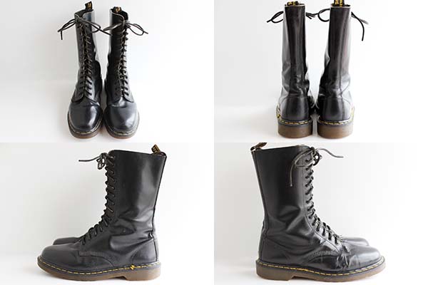 英国製 DR.MARTENSドクターマーチン 14ホールブーツ 黒 UK11