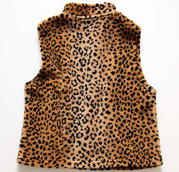 USA製 BLACK MOUNTAIN レオパード柄 フリースベスト S - Sixpacjoe Web