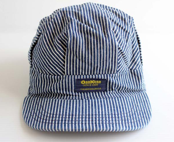 90s USA製 OSHKOSH B'GOSH ヒッコリー ワークキャップ - Sixpacjoe Web
