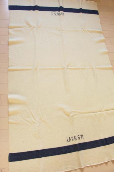 40s 米軍 U.S.NAVY ウール ブランケット - Sixpacjoe Web Shop