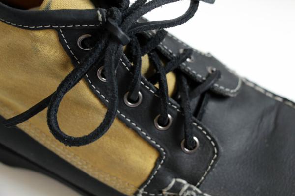 SEBAGOセバゴ×FILSONフィルソン レザー×ワックスコットン モカシン