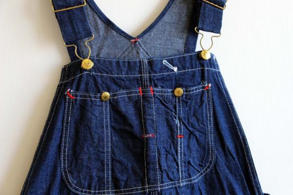 60s UNION MADE インディゴ デニム オーバーオール - Sixpacjoe Web Shop