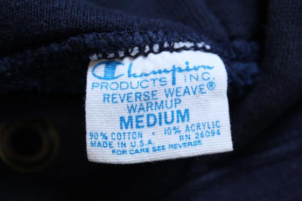 70s USA製 Championチャンピオン 単色タグ USAFA リバースウィーブ
