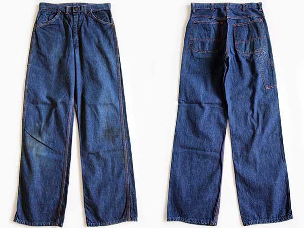 60s BIGMACビッグマック インディゴ デニム ペインターパンツ w30