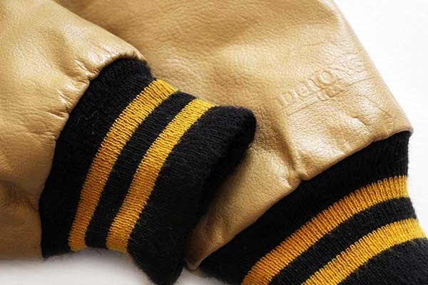 90s USA製 DeLONGデロング タイガー チェーン刺繍&パッチ付き メルトン