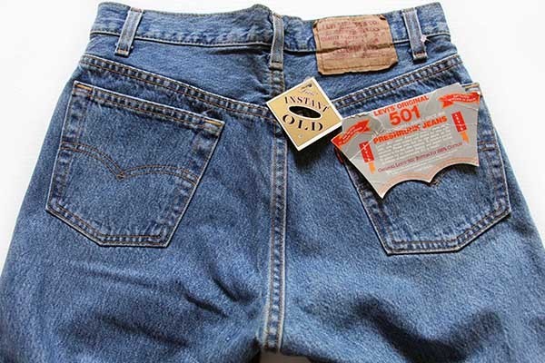 デッドストック☆90s USA製 Levi'sリーバイス 501 デニムパンツ w30