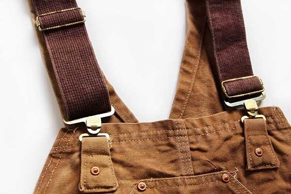 70s carharttカーハート 山ポケ ダック地 ダブルニー オーバーオール