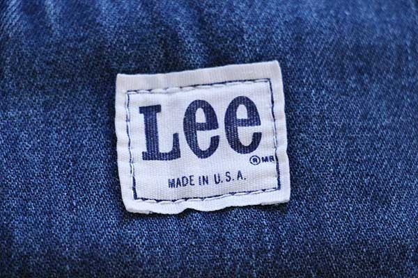 70s USA製 Leeリー デニム オーバーオール - Sixpacjoe Web Shop