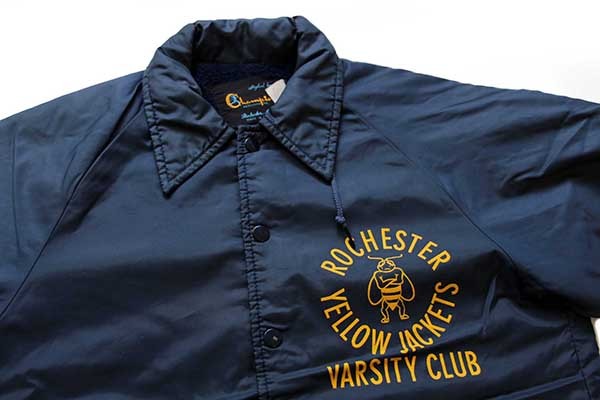 70s USA製 Championチャンピオン ランタグ ROCHESTER YELLOW JACKETS
