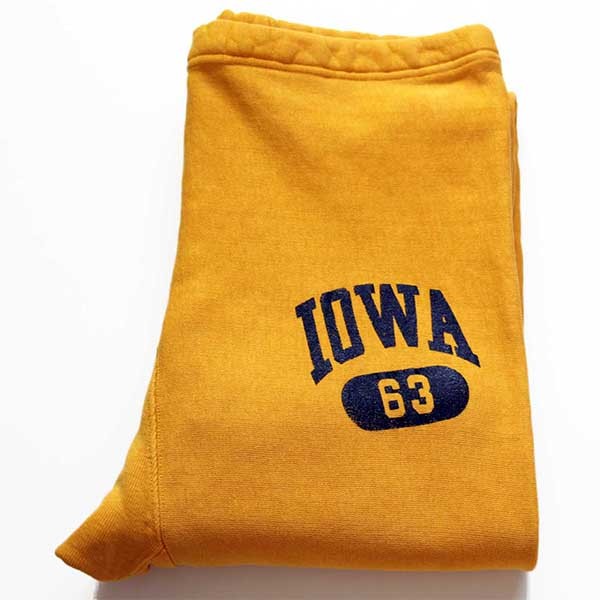 80s USA製 Championチャンピオン IOWA 63 リバースウィーブ スウェット