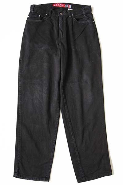 90s USA製 Levi'sリーバイス silverTabシルバータブ LooSe ブラック