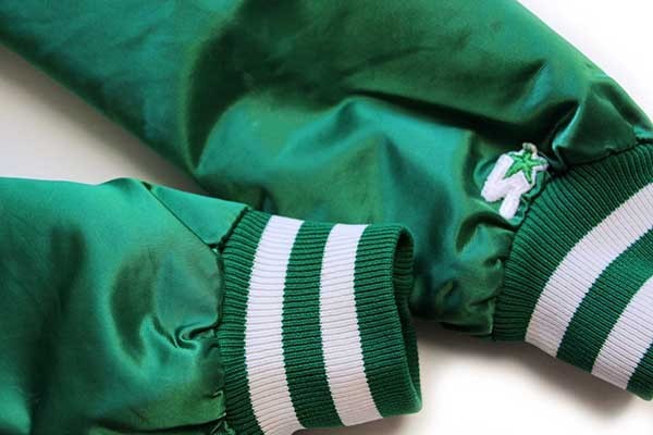 80s USA製 STARTERスターター Hogan's 刺繍 キルティングライナー