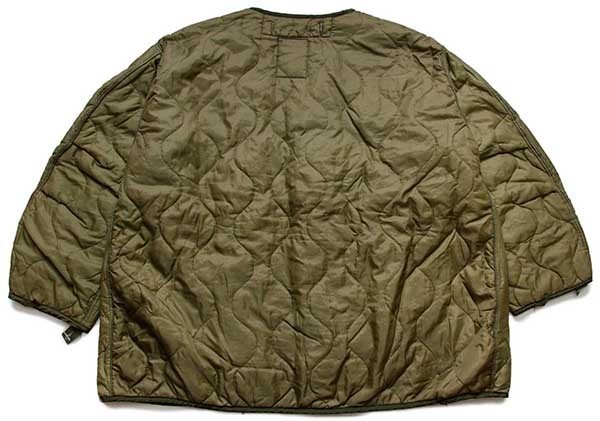 70s 米軍 U.S.ARMY M-65 パーカー ツートン ナイロン キルティング
