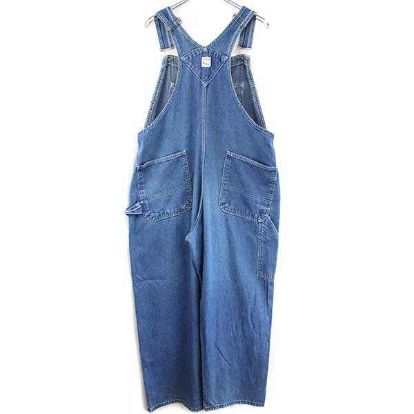 90s USA製 POINTERポインター デニム オーバーオール w40 - Sixpacjoe