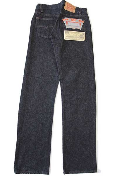 デッドストック☆80s USA製 Levi'sリーバイス 501 先染め ブラック