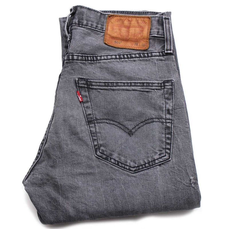 LEVI'Sリーバイス PREMIUM 501 BIGE ストレッチ ブラック デニムパンツ