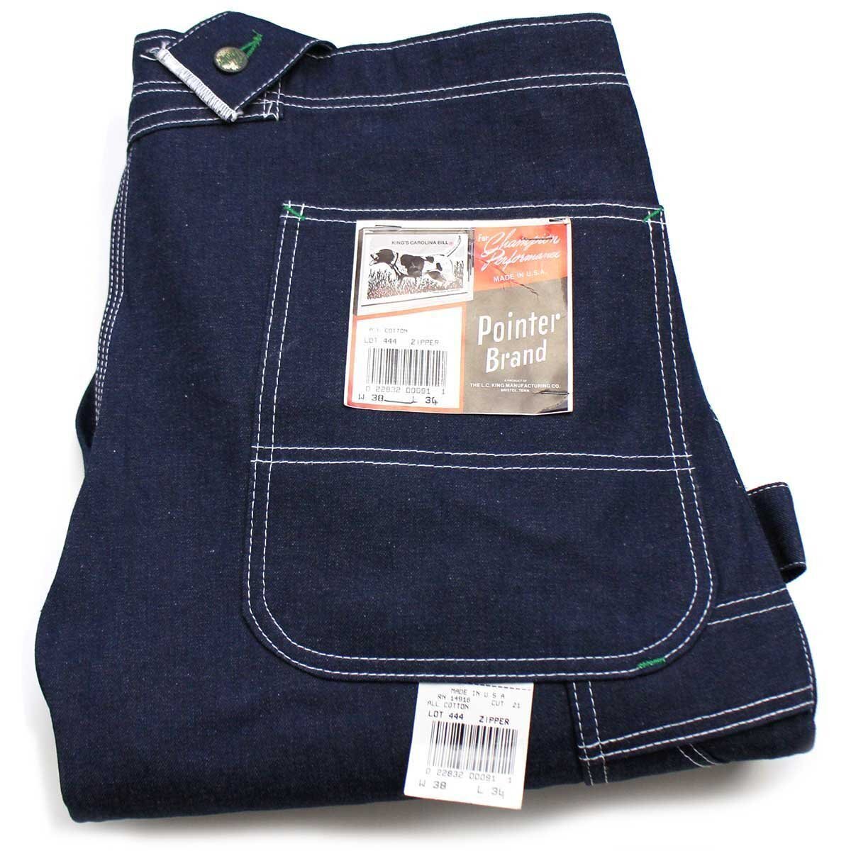 デッドストック☆90s USA製 POINTERポインター ローバック デニム