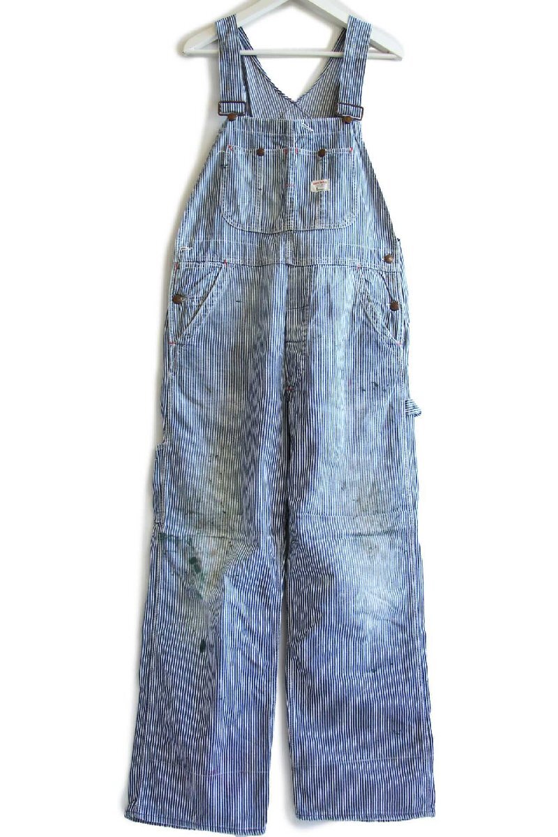 60s USA製 Penneys BIGMACビッグマック ペンキ飛び ヒッコリー