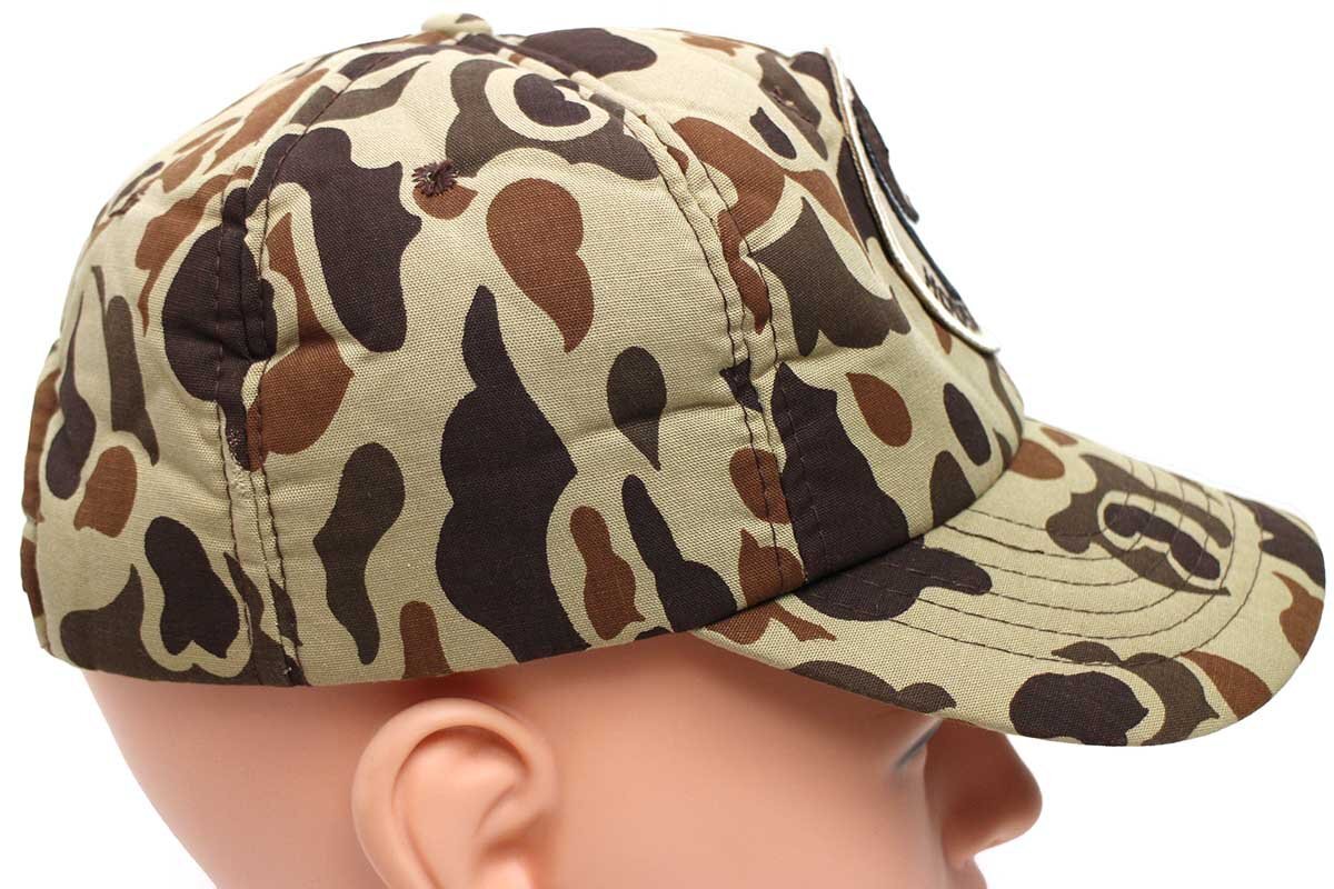 80s D.U. HOUSTON 1982 ダック パッチ付き ダックハンターカモ