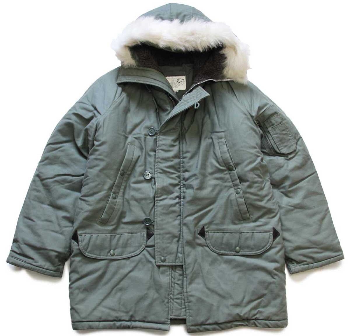 80s USA製 SPIEWAK N-3B フライトジャケット セージグリーン M