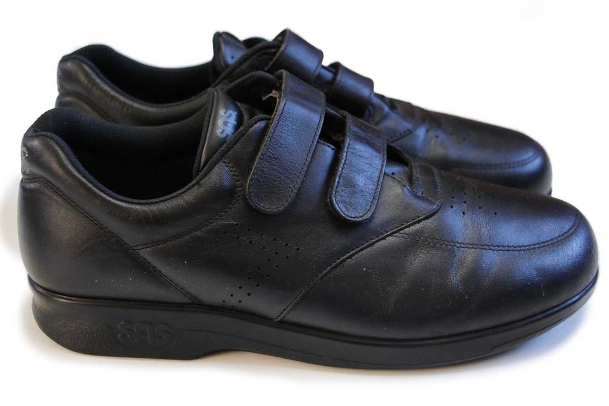 USA製 SAS TRIPAD COMFORT ベルクロ レザー スニーカー 黒 - Sixpacjoe