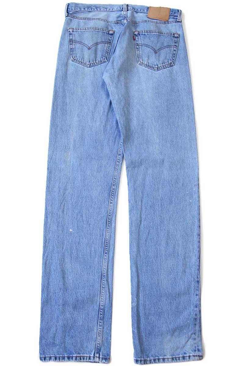 90s USA製 Levi'sリーバイス 501 デニムパンツ W34 L36☆162