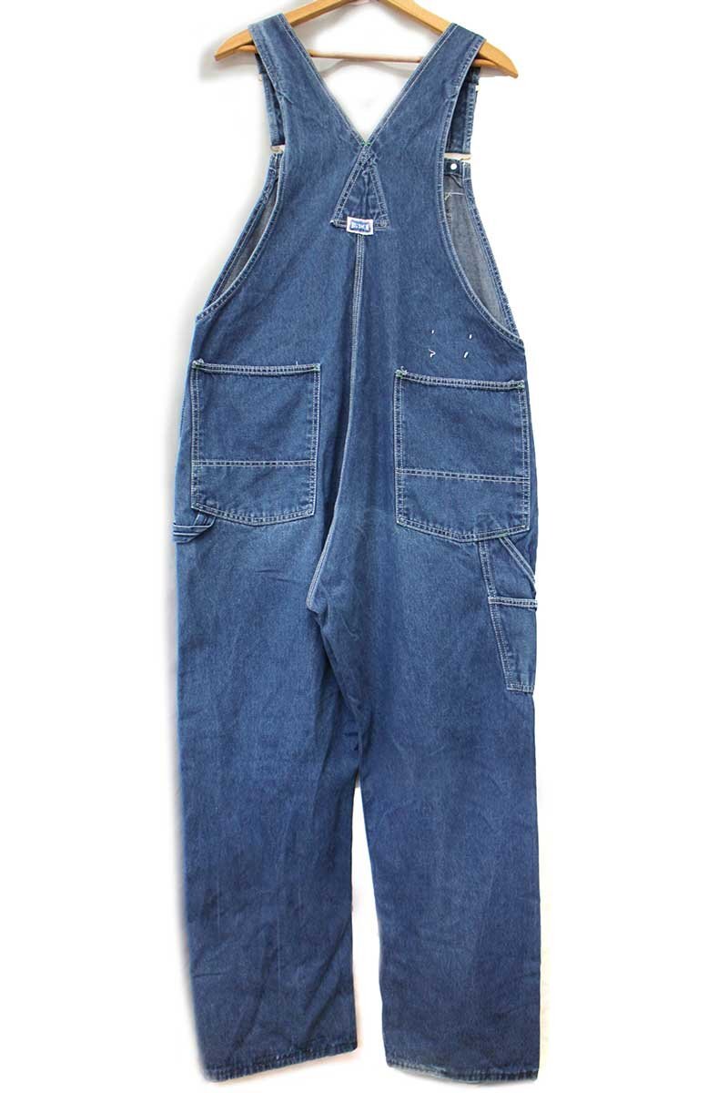80s USA製 BIG SMITHビッグスミス デニム オーバーオール W42