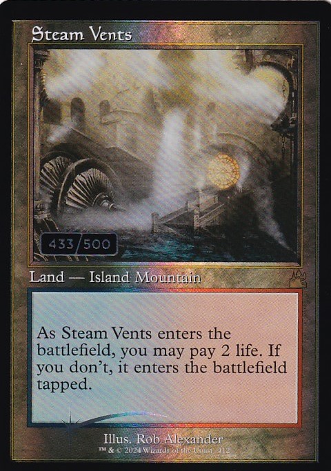 mtg 蒸気孔 英4枚セット 蒸気孔 4枚 英語 旧枠