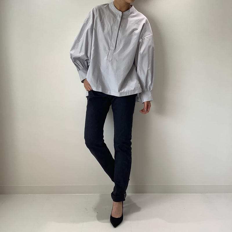 シンメ シャツ ボリュームシャツ ホワイト | SINME