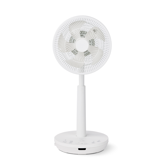 DC 音声操作 サーキュレーター扇風機 シロカのポチタマ扇｜シロカ
