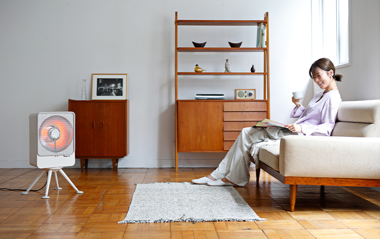 リフレクトヒーター ぽかエコー SH-LF151 - シロカ株式会社