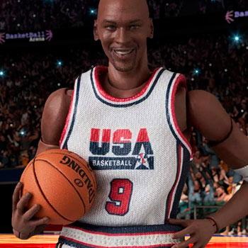 Michael Jordan (1992 Team USA) MAFEX Collectible Figure by Medicom