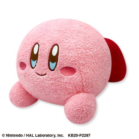 星のカービィフワフワもっとBIGぬいぐるみ(うつぶせ) プライズの情報