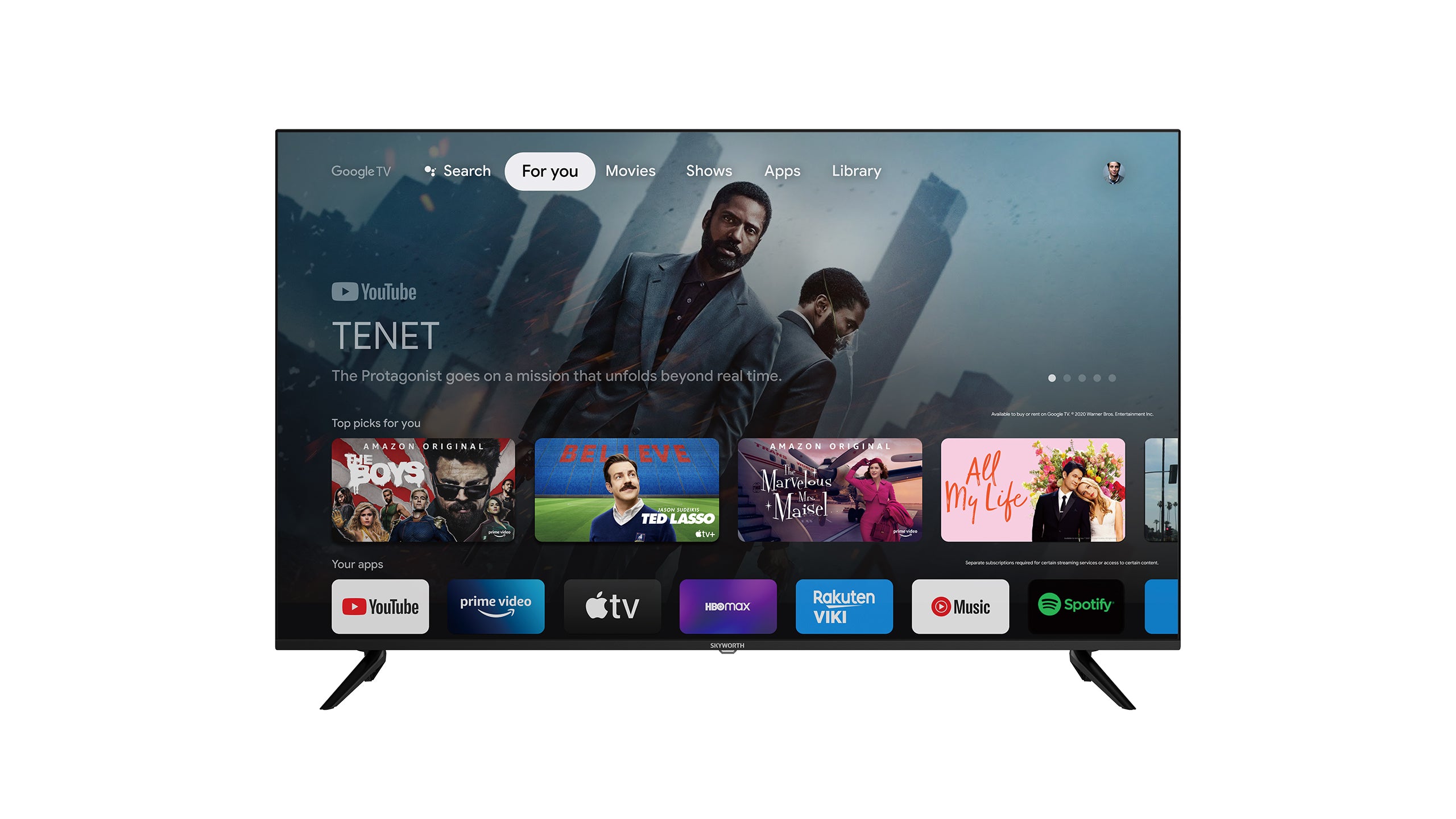UD7300 Series 4K Google TV – SKYWORTH North America