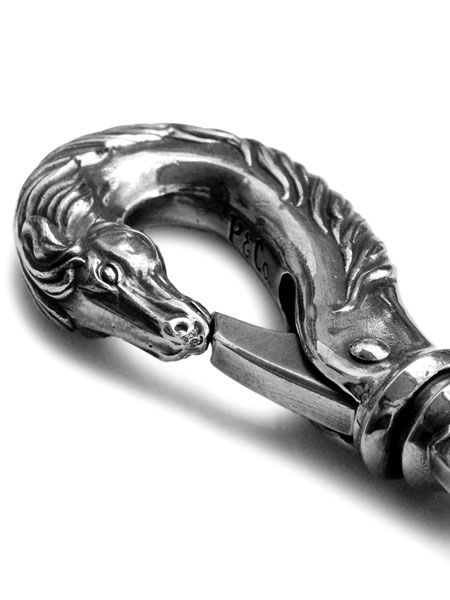 PEANUTS & CO. - HORSE KEY HOOK (SILVER925) M SIZE | SKANDA