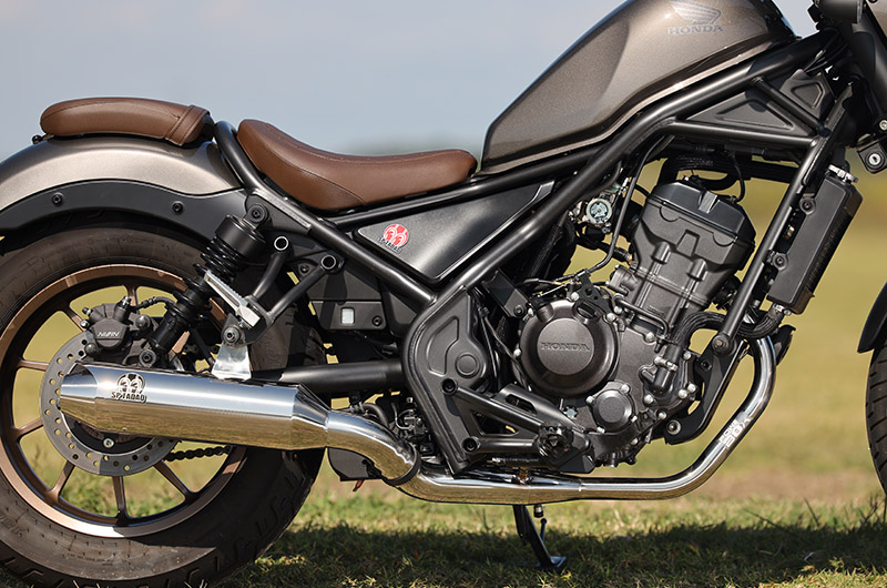 HONDA / 23~レブル250/S Edition（8BK-MC49）POWERBOXサイレンサー