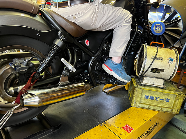 23-レブル250/S Edition/Eクラッチ｜POWERBOXサイレンサー ブラック