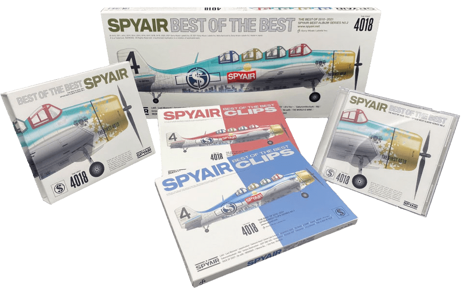 SPYAIR Best Album『BEST OF THE BEST』2021.8.11 Release